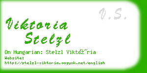 viktoria stelzl business card